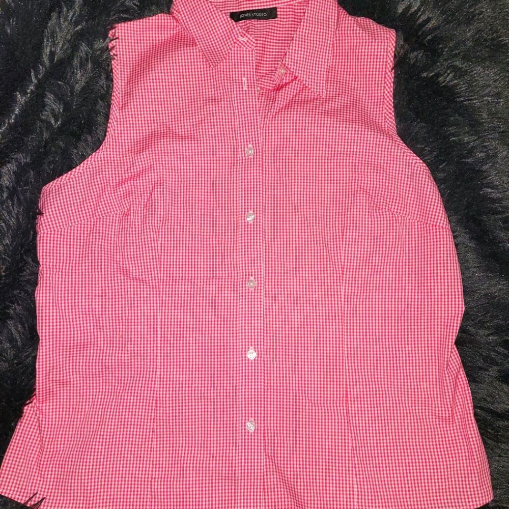 Jones Studio Collared Tank